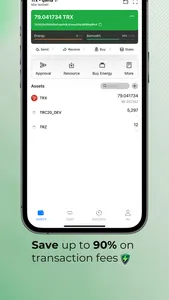 SaveWallet - Tron Fee Savings screenshot 2