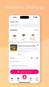 FoodKing - Restaurant & Coffee screenshot 2