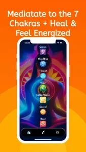 Chakra Timer Meditation Sounds screenshot 0