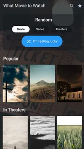 What Movie to Watch, Random screenshot 0