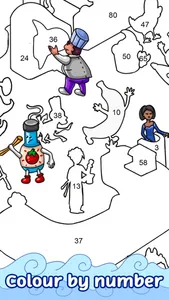 Stickers - Colorіng By Numbers screenshot 3