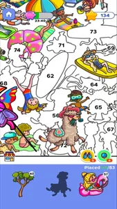 Stickers - Colorіng By Numbers screenshot 6