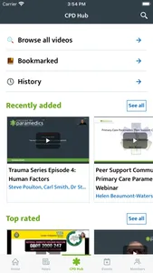 College of Paramedics screenshot 1