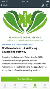 College of Paramedics screenshot 3