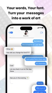 Fancy Keys: Fonts & Themes screenshot 1