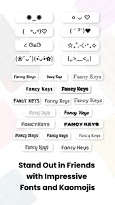 Fancy Keys: Fonts & Themes screenshot 2