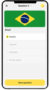 Countries and Capitals Quiz screenshot 3