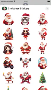 Merry Christmas Sticker Set screenshot 0