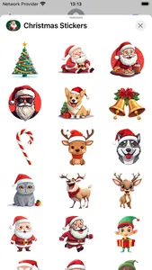 Merry Christmas Sticker Set screenshot 2