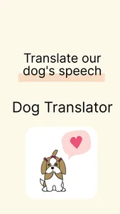 Dog Voice Translator screenshot 0