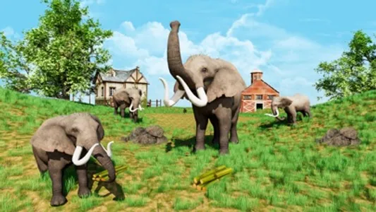 Scary Elephant Animal Wildlife screenshot 8