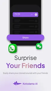 Voice Changer: Kotodama AI screenshot 1