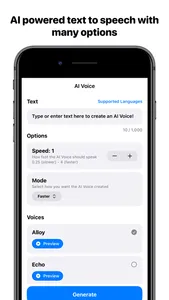 AI Text To Speech: Voice Over screenshot 0