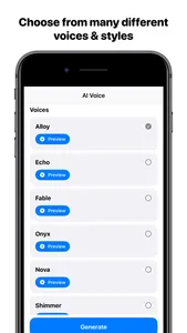 AI Text To Speech: Voice Over screenshot 1