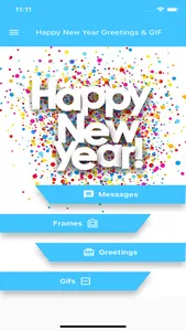 Happy New Year Greetings & GIF screenshot 0
