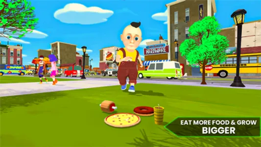 Hungry Fat Big Baby Simulator screenshot 4