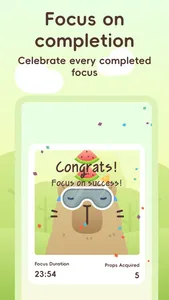Capybara Focus·Pomodoro Timer screenshot 2