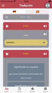 German Spanish screenshot 2