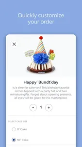 Nothing Bundt Cakes screenshot 1