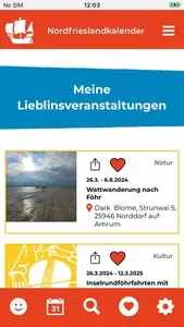 Nordfrieslandkalender screenshot 8