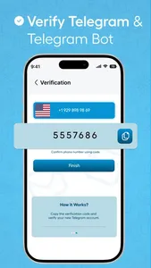 Teleg Sim Virtual Telegram Num screenshot 2