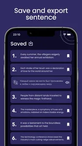 Sentence Search English screenshot 3