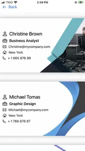 Business Card Maker . screenshot 3