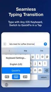 QuickFix: AI Keyboard screenshot 0