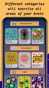 Brain training: memory & logic screenshot 3