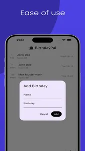 Birthday reminder  BirthdayPal screenshot 3