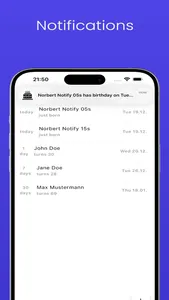 Birthday reminder  BirthdayPal screenshot 4