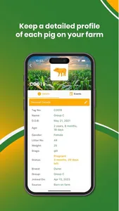 My Piggery Manager - Farm app screenshot 1