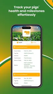 My Piggery Manager - Farm app screenshot 2
