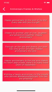 Anniversary Frames & Wishes screenshot 5