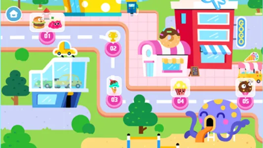 Gogo Food vs Dinos screenshot 0