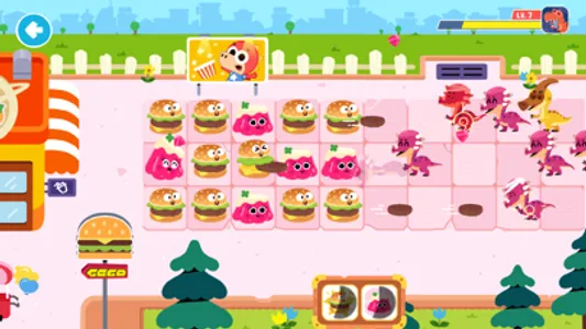 Gogo Food vs Dinos screenshot 2