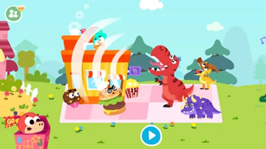 Gogo Food vs Dinos screenshot 4