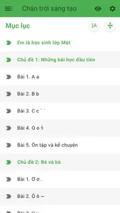 Tiếng Việt 1 Chân Trời tập 1+2 screenshot 1