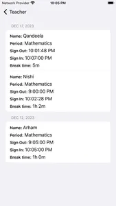 Student Break Tracker screenshot 6