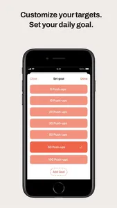 PushPalm: Push-ups Tracker screenshot 3