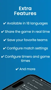 Soccer scoreboard App screenshot 4