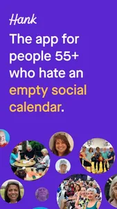 Hank: Meet Friends 55+ screenshot 0