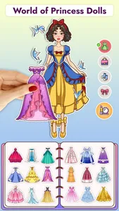 DIY Paper Doll: Dress Up Dolls screenshot 1