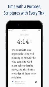 Bible Clock AI - StandBy Mode screenshot 0