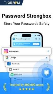 Tiger Password Manager：Passkey screenshot 0