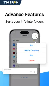 Tiger Password Manager：Passkey screenshot 6