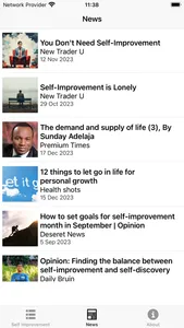 Self-improvement therapy screenshot 2