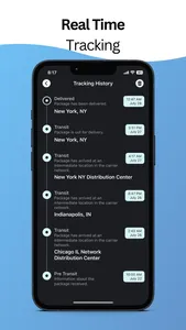 Trackit - Package Tracker screenshot 1