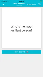 100 Questions - 100% fun screenshot 1