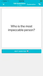 100 Questions - 100% fun screenshot 2